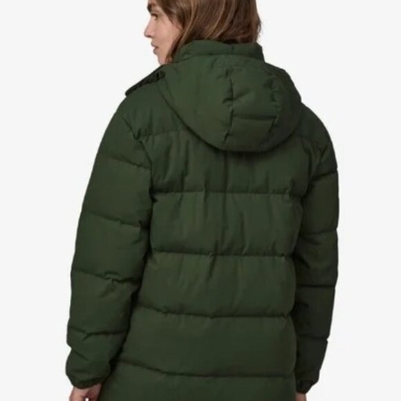 Patagonia Cotton Down Parka Torrey Pine Green Size Large NWT - Picture 3 of 13